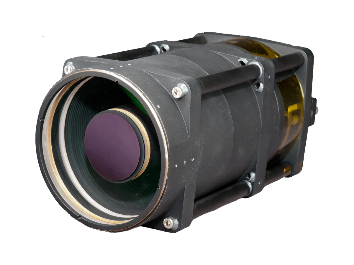 Chromar C550 f/6 space-qualified catadioptric lens, 550 mm focal length